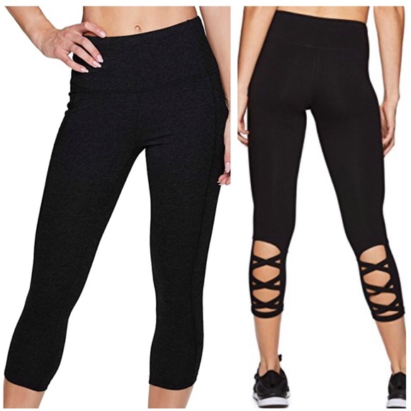 RBX Pants - RBX Cotton Lace-up Capri
